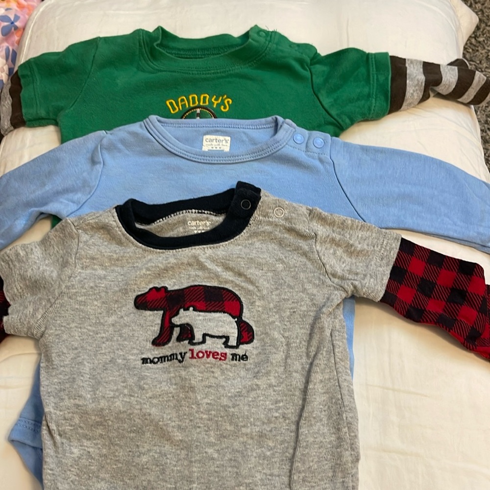 3M baby boy long sleeve bundle